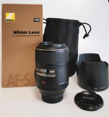 Nikon macro objectief, Micro-Nikkor_105mm beschikbaar voor biedingen