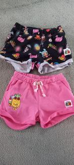 2 korte broeken, maat 98-104, ZGAN, H&M, Toca Life, Kinderen en Baby's, Kinderkleding | Maat 98, Broek, Meisje, H&M, Ophalen of Verzenden