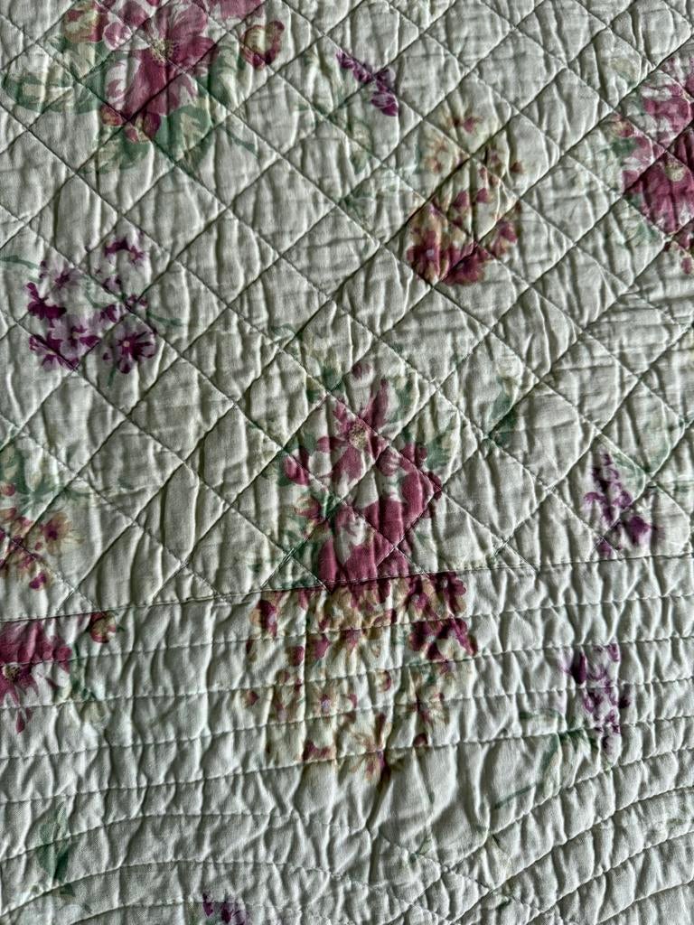 Riviera Maison Sprei - 250x225 cm - Katoen, Wit, 200 cm of meer, Ophalen of Verzenden, Zo goed als nieuw