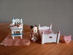 Sylvanian families babykat/bed/kinderstoel, Ophalen of Verzenden, Zo goed als nieuw