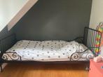 IKEA Minnen verstelbaar bed, Huis en Inrichting, Eenpersoons, Zwart, Ophalen of Verzenden, 80 cm