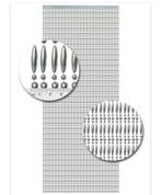 Vliegengordijn grijszilver 90x210 NIEUW, Doe-het-zelf en Verbouw, Ophalen, Kunststof, Hordeur, Zo goed als nieuw