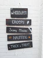 Halloween Decoratie-bordjes, Ophalen of Verzenden, Nieuw, Halloween of Griezel