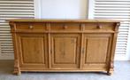 Prachtig landelijk grenen dressoir, Ophalen, Rustiek landelijk, 150 tot 200 cm, Onbekend