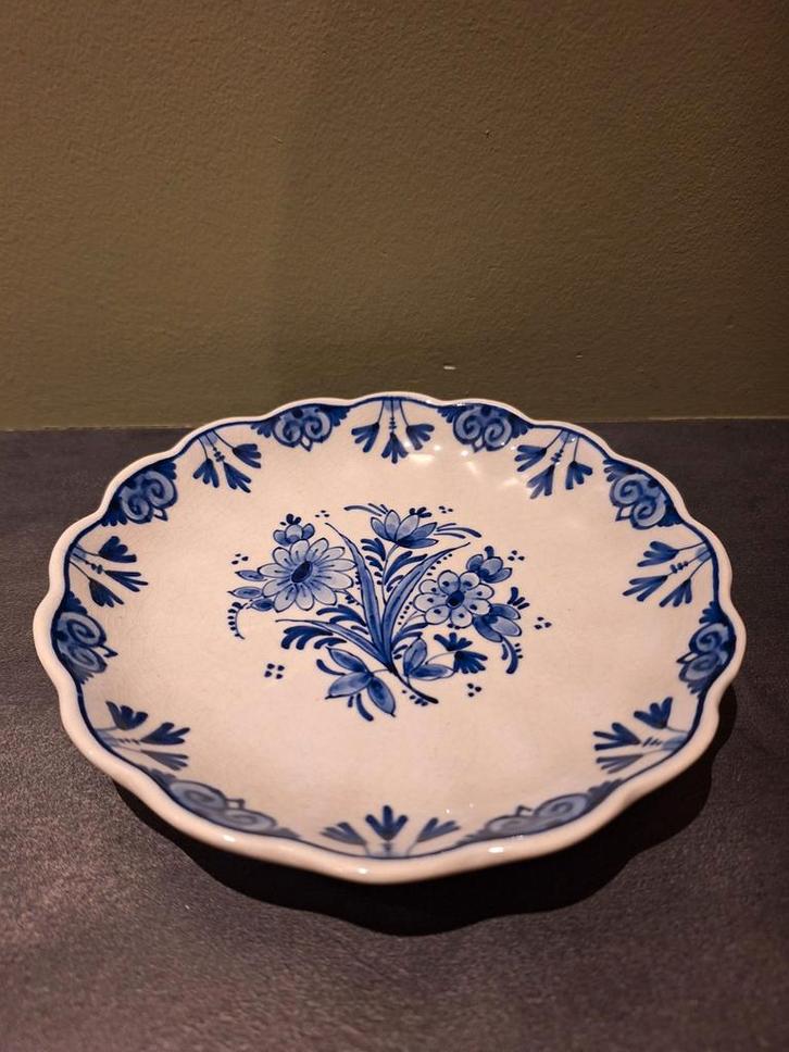Delfts blauw Wandbordje - Porceleyne Fles 1953, Antiek en Kunst, Antiek | Wandborden en Tegels, Ophalen of Verzenden
