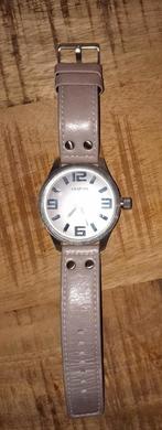 Oozoo horloge, Overige merken, Leer, Staal, Ophalen of Verzenden