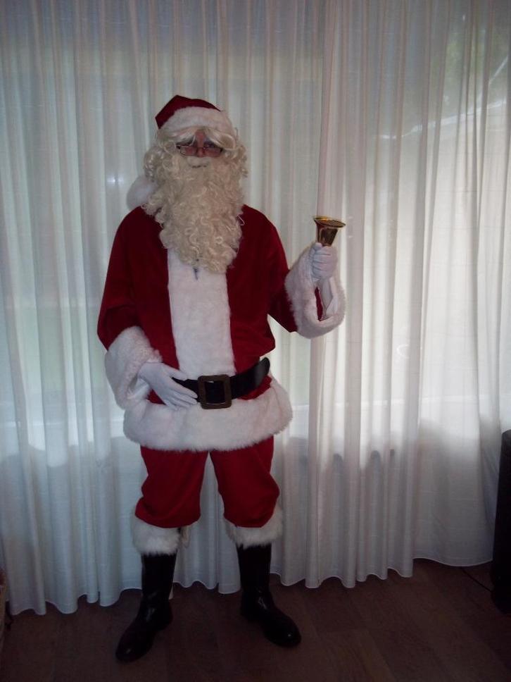 Kerstman kostuums compleet , mascotte pakken en opblaasbare, Diversen, Kerst, Zo goed als nieuw, Ophalen