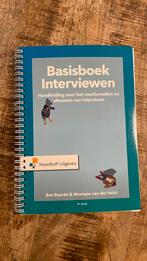 Monique van der Hulst - Basisboek Interviewen, Monique van der Hulst; Ben Baarda, Ophalen of Verzenden, Zo goed als nieuw