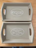 Rivièra Maison set van 2 houten dienblaadjes nieuw, Ophalen of Verzenden, Nieuw, Rechthoekig, Hout