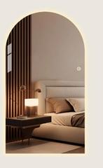 Boogspiegel LED verlichting | Frameless design 180x100 cm, Huis en Inrichting, Woonaccessoires | Spiegels, Ophalen, Zo goed als nieuw