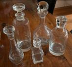 Glazen Karaffen Set - 5 Stuks, Ophalen of Verzenden