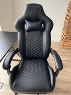 Gaming stoel en bureau - Perfecte set!, Ophalen, Gebruikt, Zwart, Bureaustoel
