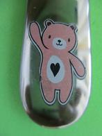  (KB4848) Kinderbestek Beertje met hartje mes, Ophalen of Verzenden, Gebruikt