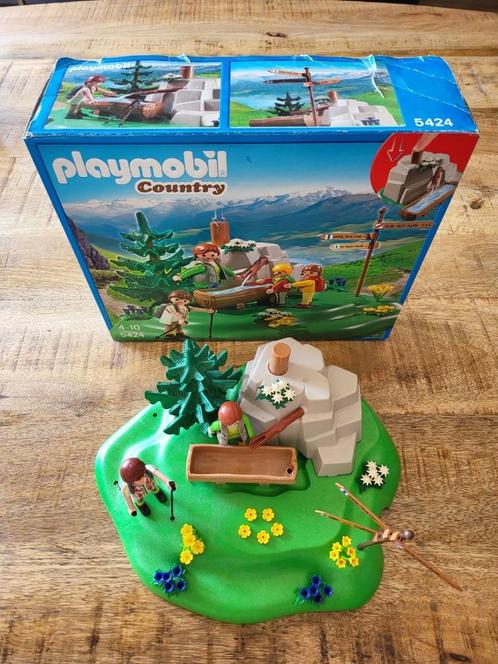 Playmobil van Country 5424 Lentewandeling in de Bergen, Kinderen en Baby's, Speelgoed | Playmobil, Zo goed als nieuw, Complete set