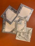 servetten stof damast 4 stuks, Ophalen, Nieuw, Beige, Overige typen