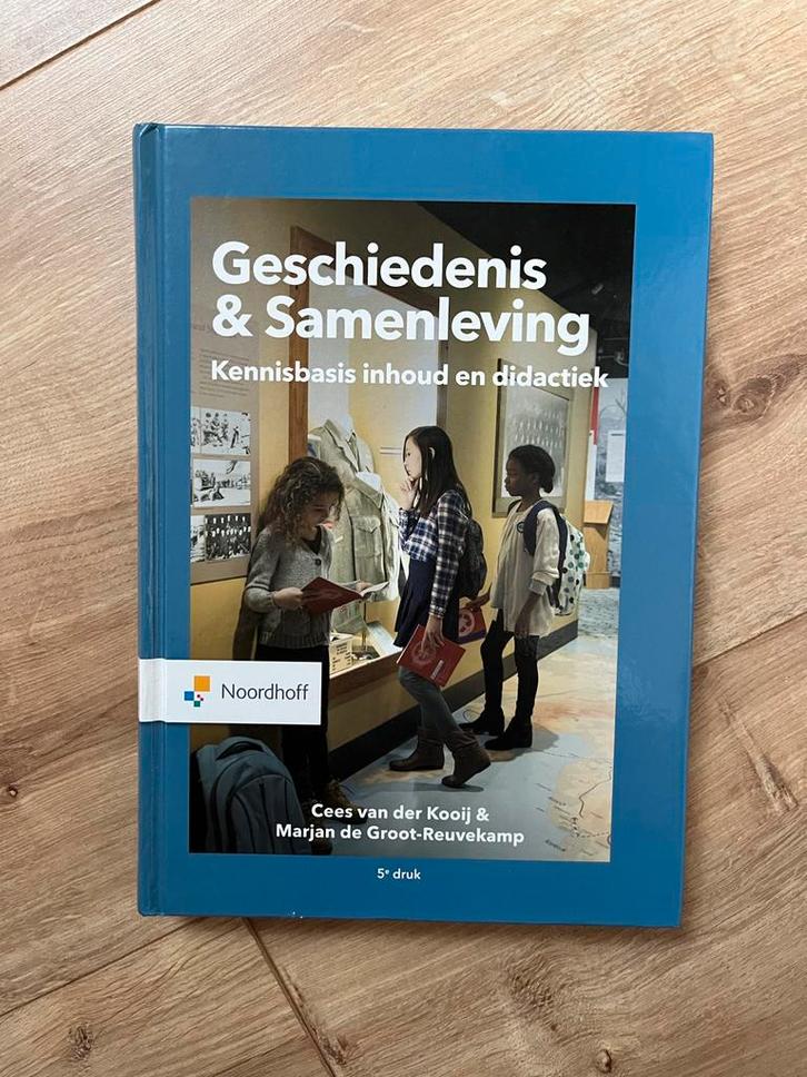 Geschiedenis & Samenleving - Kennisbasis Didactiek, Boeken, Studieboeken en Cursussen, Zo goed als nieuw, HBO, Ophalen of Verzenden