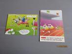 2 FC Knudde kaarten. LOEB 1984 en BRUNA uit 1985. Zie foto's, Verzamelen, Ansichtkaarten | Themakaarten, Sport en Spel, Ongelopen