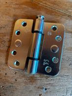 BSW GLIJLAGERSCHARNIER RD818GV 89X89MM - VERZINKT, Ophalen of Verzenden, Nieuw, IJzer, Scharnier