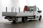 Opel Movano 2.3 CDTI 145pk E6 Open Laadbak + Kraan 08-2019, Auto's, Bestelauto's, Voorwielaandrijving, 145 pk, Gebruikt, 4 cilinders