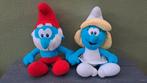 Smurfin en grote smurf knuffel pluche 2016, Verzamelen, Smurfen, Ophalen of Verzenden, Zo goed als nieuw, Poppetje, Figuurtje of Knuffel