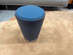 Leolux Barillo Hollow kruk Blauw leer stof Design