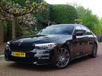 BMW 5 Serie 520d High Exe M-sport edition Nw.staat, Auto's, BMW, Automaat, Achterwielaandrijving, Zwart, Zwart
