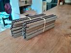 Te koop 20 rechte rails van marklin 5106, Wisselstroom, Gebruikt, Rails, Ophalen of Verzenden