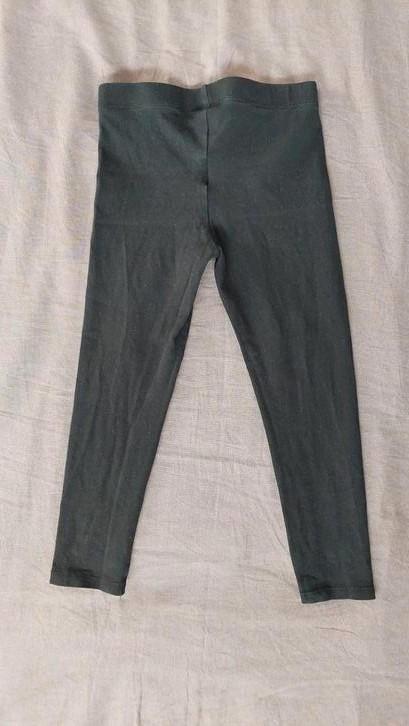 Zwarte legging KIDS maat 104 elastische tailleband, Kinderen en Baby's, Kinderkleding | Maat 104, Zo goed als nieuw, Meisje, Broek