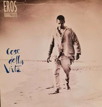 EROS RAMAZZOTTI  - COSE DELLA VITA (HOES BESCHADIGD) beschikbaar voor biedingen