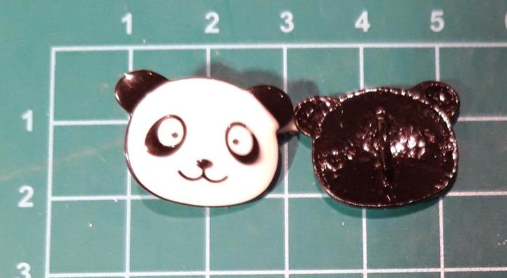 Versiering voor op je tas PANDAHOOFD Nieuw per stuk €2,20, Sieraden, Tassen en Uiterlijk, Tassen | Damestassen, Nieuw, Schoudertasje