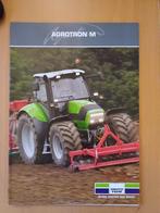 Folder Deutz Fahr Agrotron M Nederlandstalig, Ophalen of Verzenden, Gelezen, Tractor en Landbouw