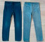 H&M set van 2 denim jegging maat 110, Broek, Meisje, H&M, Ophalen of Verzenden