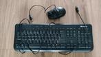 Microsoft toetsenbord + HP muis te hoop, Ophalen, Gebruikt, Qwerty, Microsoft