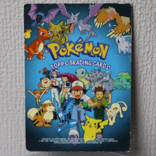Pokémon Topps Blue Logo Checklist Kaart, Hobby en Vrije tijd, Verzamelkaartspellen | Pokémon, Losse kaart, Ophalen of Verzenden