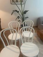 4x vintage design IKEA ÖGLA stoelen - Gillis Lundgren design, Huis en Inrichting, Stoelen, Ophalen, Kunststof, Gebruikt, Wit