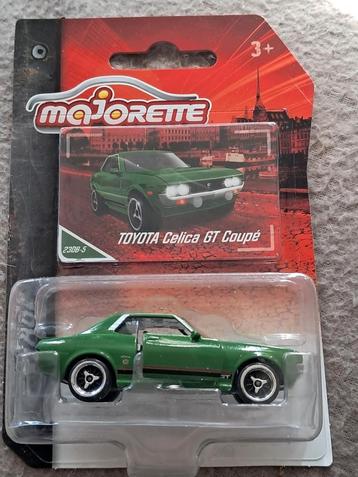 Majorette Toyota Celica GT Coupe groen nieuw in verpakking  beschikbaar voor biedingen