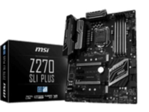 Motherload™ - MSI Z270 SLI Plus Socket 1151 ATX mamaplank, Computers en Software, Moederborden, Zo goed als nieuw, Intel, DDR4