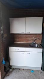 Keukenblok, Ophalen, Gebruikt, Wit, Enkelwandige keuken