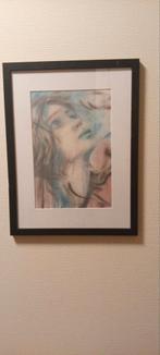 pastel tekening 'hope' 30x40, Antiek en Kunst, Ophalen of Verzenden