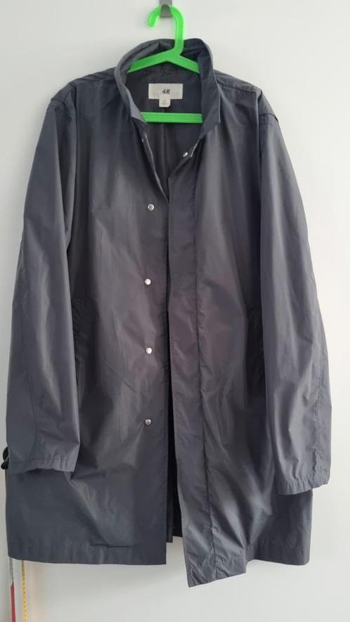 Nieuwe regenjas donker grijs H&M 44 46 48 XL mooie sluiting, Kleding | Dames, Jassen | Zomer, Zo goed als nieuw, Ophalen of Verzenden