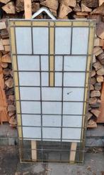 Glas in lood ramen uit kamer ensuite deuren., Doe-het-zelf en Verbouw, Ophalen, Gebruikt, Minder dan 80 cm, Gevelraam of Ruit