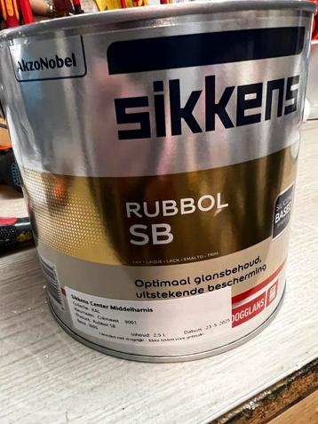 2,5 ltr Rubbol sb 9001 zo goed als vol  beschikbaar voor biedingen