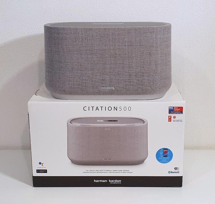 Multiroom Wifi Speakers - Harman Kardon Citation 500, Audio, Tv en Foto, Luidsprekers, Zo goed als nieuw, Front, Rear of Stereo speakers