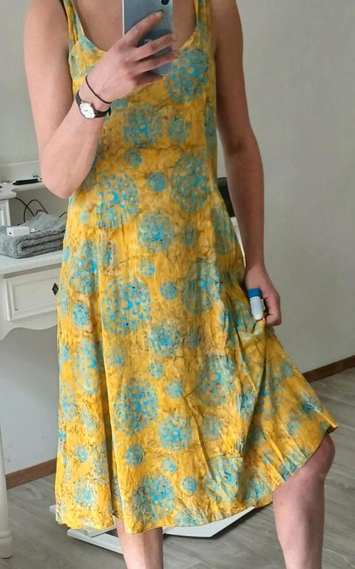 Zo goed als nieuwe zomerjurk van Bobbert, Kleding | Dames, Jurken, Zo goed als nieuw, Geel, Knielengte, Ophalen of Verzenden