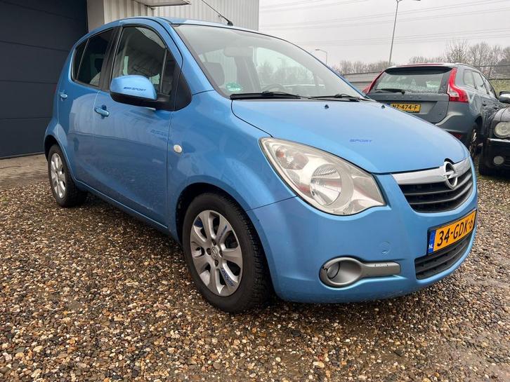 Opel Agila 1.2 Enjoy (bj 2008), Auto's, Opel, Te koop, Agila, ABS, Airbags, Airconditioning, Alarm, Boordcomputer, Centrale vergrendeling