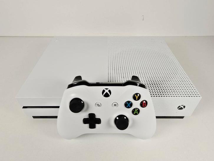 Xbox One S – 1TB – Incl. 1 Controller & Bekabeling, Spelcomputers en Games, Spelcomputers | Xbox One, Gebruikt, Xbox One S, 1 TB