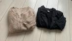 Sweater stof Zwarte colbert s m 38 40  Vera moda 8,95, Ophalen of Verzenden, Zo goed als nieuw, Maat 38/40 (M), Wit