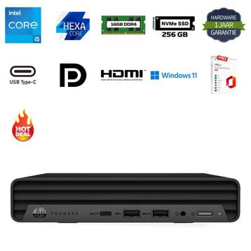 Hp Prodesk 400 G6 i5-10400T 3.6GHz 16GB 256GB NVMe Office 24 beschikbaar voor biedingen