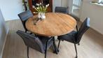 Ronde Eettafel - 130 cm, Gebruikt, Rond, Modern, Vier personen