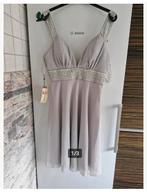 Lichtgrijze galajurk Maat 16 h3, Kleding | Dames, Gelegenheidskleding, Galajurk, Gayting, Maat 46/48 (XL) of groter, Onbekend